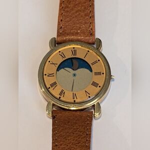 Vintage Moon Digital Illusion Watch Selection Quartz Readers Digest - Works!